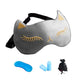 Cat Pure Mulberry Silk Travel Sleep Eye Mask Cover Padded Blindfold Soft Silky