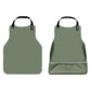 3 Pack Waterproof Washable Adult Bibs with Crumb Catcher Pockets