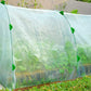 85Pcs Set Garden Netting Kit for Raised Beds Fiberglass Garden Hoops Bird Barrier Protection