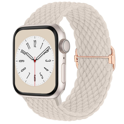 Adjustable Braided Loop Nylon Strap Compatible with Apple Watch 38/40/41/42 /44 /45 /49mm