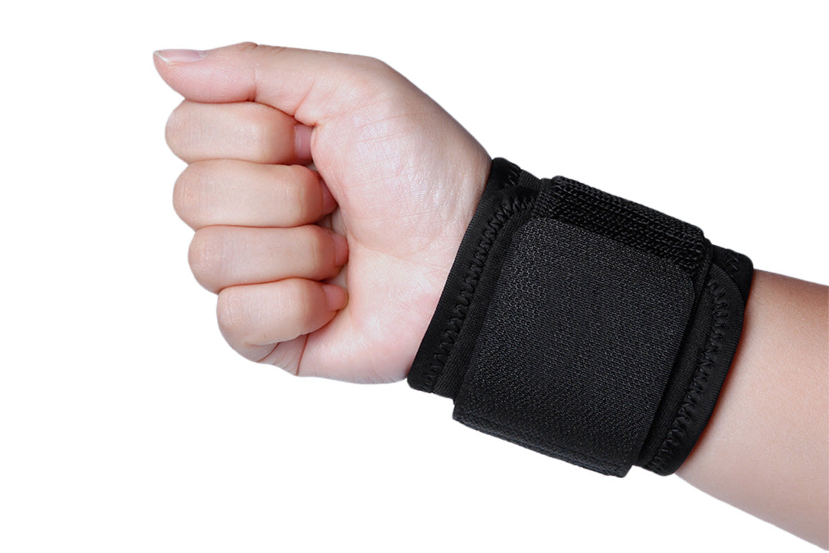 2 Pcs Wrist Compression Strap and Wrist Brace Support for Fitness Weightlifting