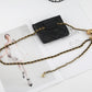 PU Leather Women Adjustable Metal Chain Belt Crossbody Waist Bag