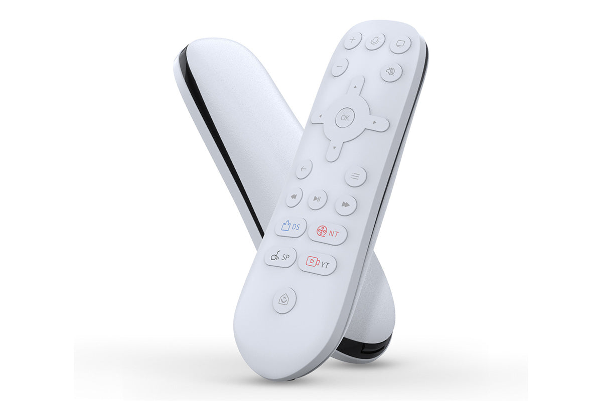 Media Remote Control for PS5 Console with 4 Quick Shortcut Buttons for Netflix YouTube Disney Spotify