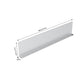4Pcs Gutter Valley Splash Guards Rain Drip Gutter Guard for House Shingle Roofs Corner
