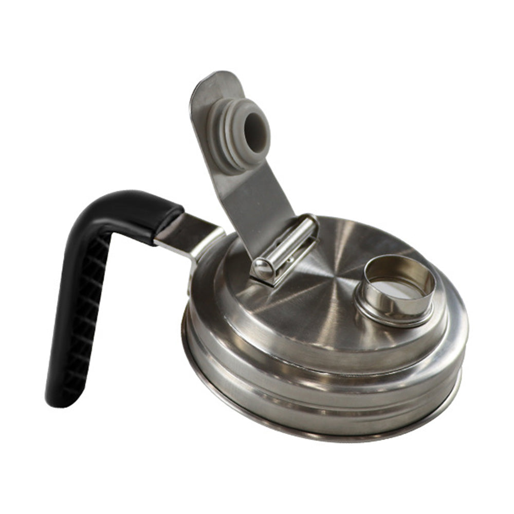 Stainless Steel Mason Jar Lid Handle Pour Spout Replacement Cap