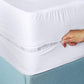 2XZippered Mattress Protector Waterproof and Bed Bug Proof Mattress Protector