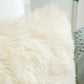 Two-Pack Plush Square Cushion Cases Pillow Covers