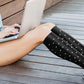 6 Pairs High Stretch Long Socks for Sports Casual Wear for Women - Style 2