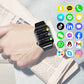 2.1-inch Smart Watch Bluetooth Call Fitness Tracker Heart Rate Blood Pressure Monitor