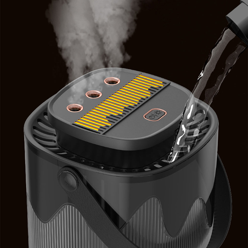 3L USB Air Humidifier with Night Light and Carrying Handle