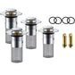 4Pcs Universal Bathroom Sink Pop-Up Stopper Drain Filter