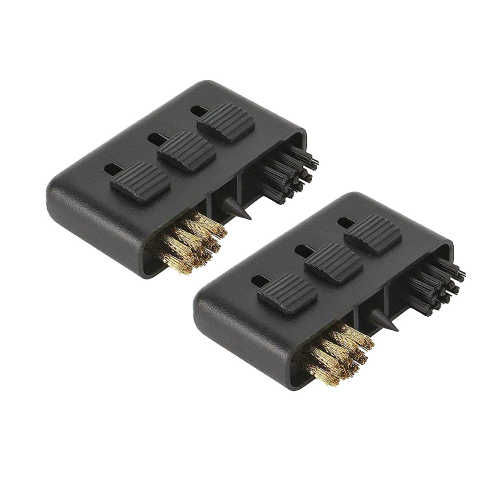 2Pcs 3-in-1 Golf Club Retractable Three-hole Groove Cleaning Brush