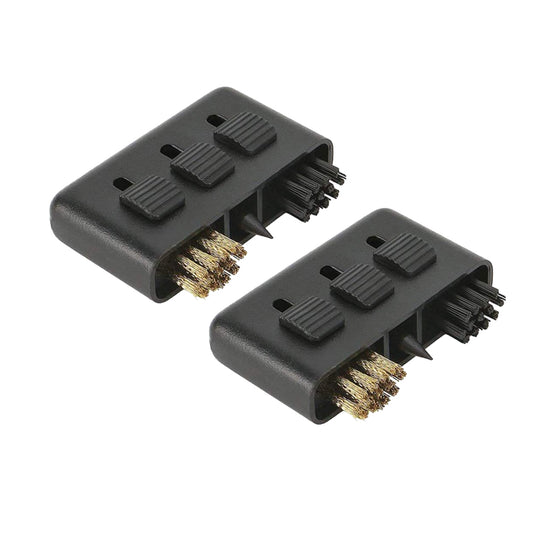 2Pcs 3-in-1 Golf Club Retractable Three-hole Groove Cleaning Brush