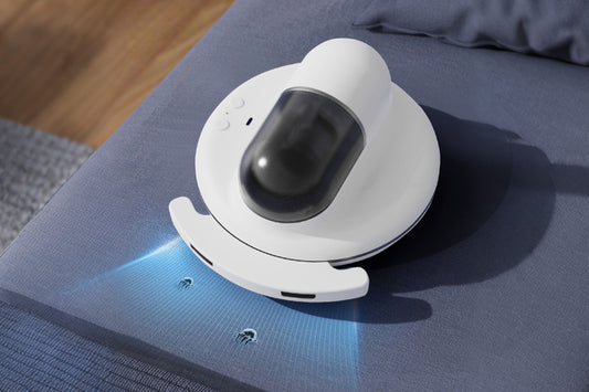 Automatic Smart Cordless Mite Vacuum with UV Sterilization for Bed Mattress Fabric Furniture