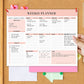 Weekly To Do List Notepad Undated Planner With 52 Sheets Weekly Planner