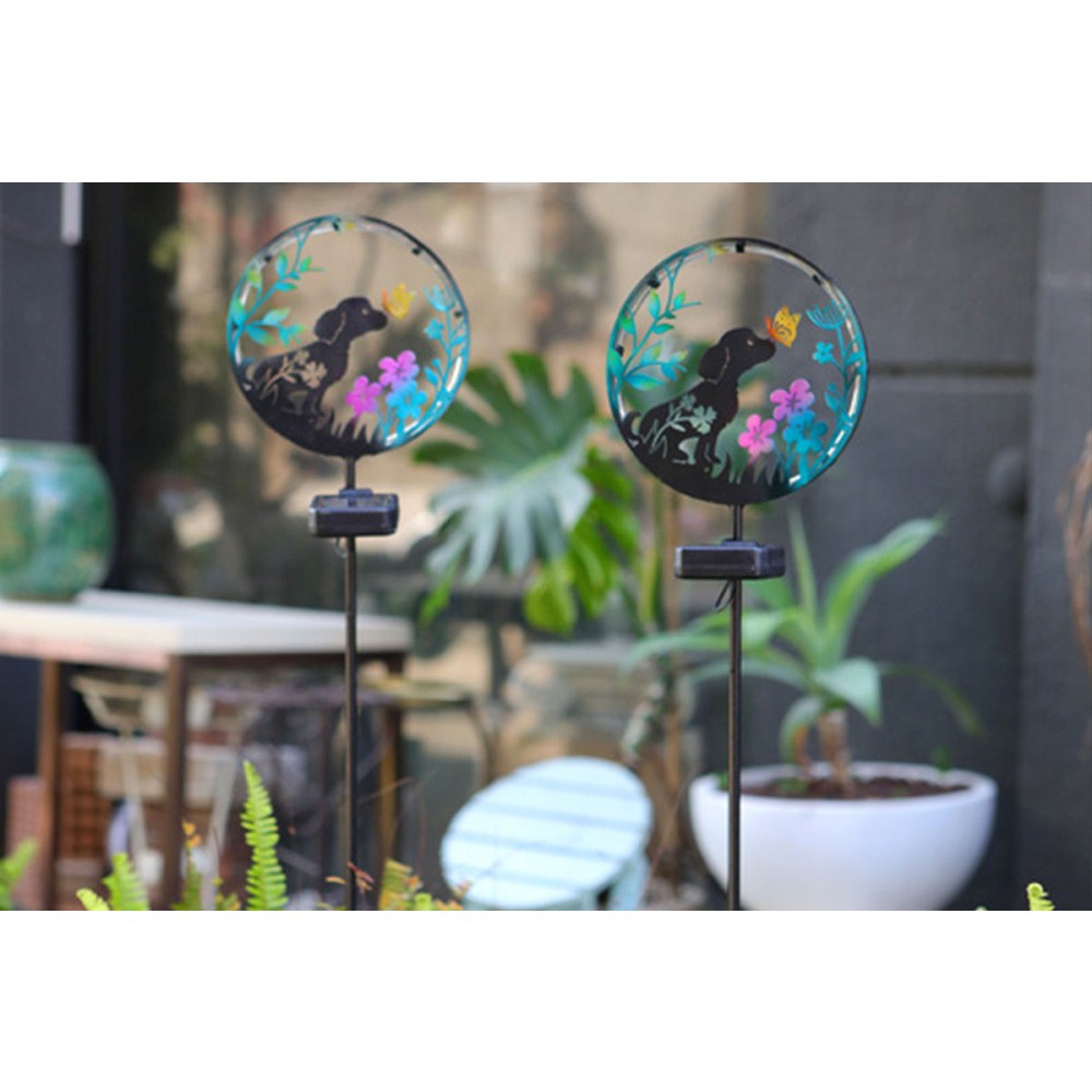 Solar Lights Solar Silhouette Light Silhouette Garden Stakes Outdoor Garden Lamp