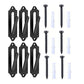 6Pcs Skull Hanger Skull Wall Mount Bracket Hangers Kit Deer Hanger