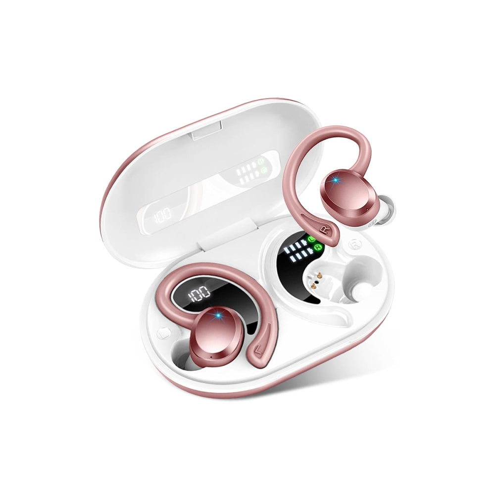Wireless Earbuds Sport Bass Hi-Fi Stereo Over Ear Buds for Laptop Pad Android iOS