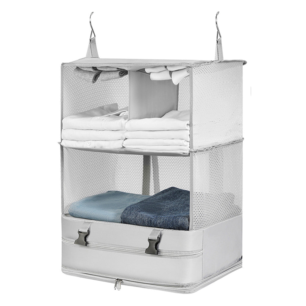Portable Travel Hanging Luggage Organizer Foldable Packing Cube