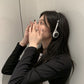 Retro Wired Noise Reduction Lightweight Stereo Over Ear Headsets