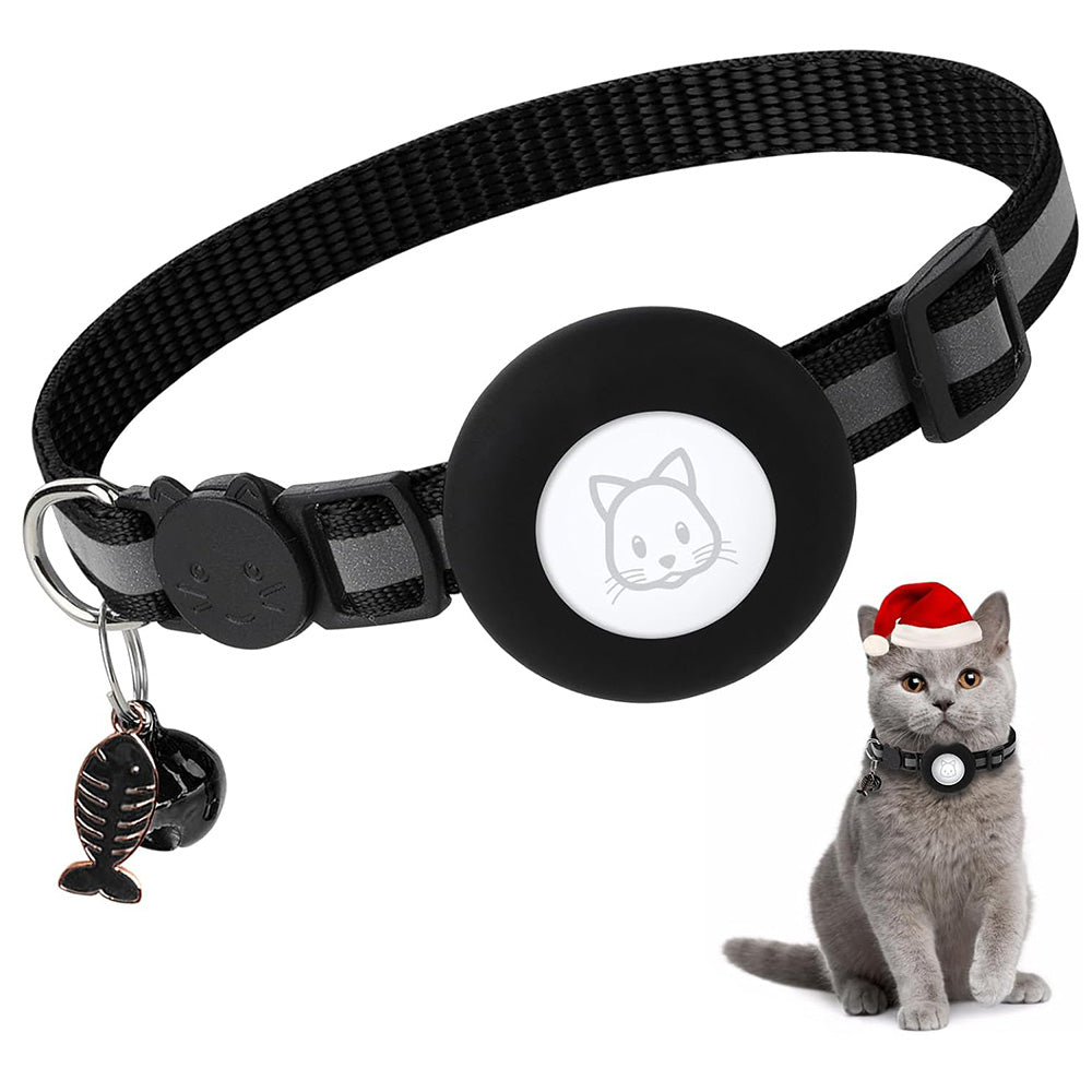 Adjustable Cat Collar Compatible with Apple Airtag
