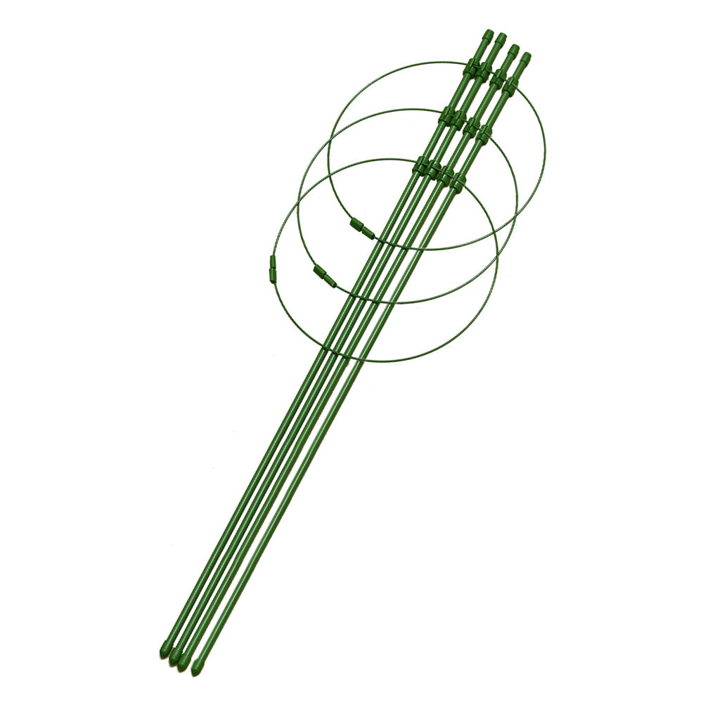 Adjustable Steel Tomato Plant Cage Climbing Trellis Support for Vegetables and Flowers