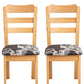 4Pcs Chair Seat Cover Stretch Chair Covers Washable Seat Cushion Slipcovers -ST1