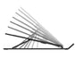Foldable Portable Aluminum Laptop Tablet Stand with 6 Height Levels