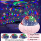 Rotating Starry Sky Projection Night Light Colorful Pattern Lamp