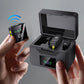 Wireless Lavalier Microphone with Charging Case Noise Cancelling for iPhone Android