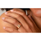 Open Adjustable Ring with Built In Attraction Piece