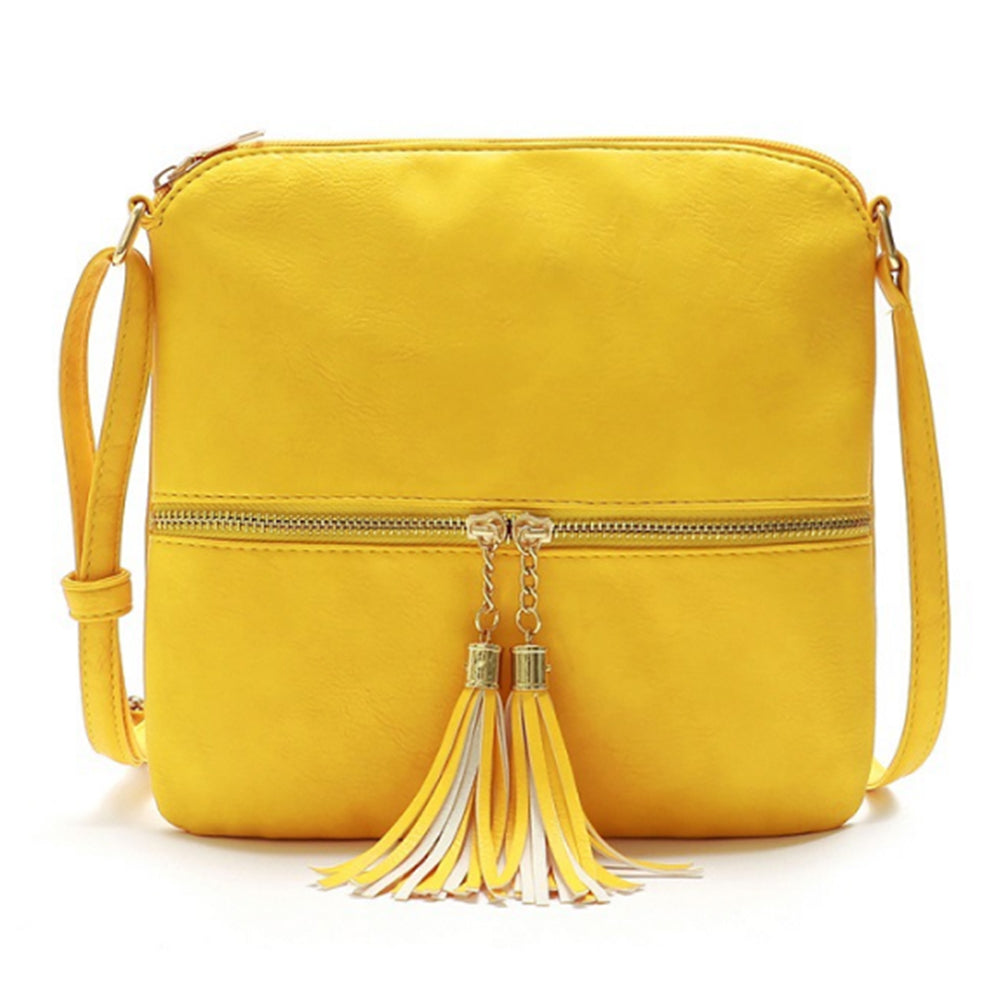 Ladies Cross Body Bag with Tassel