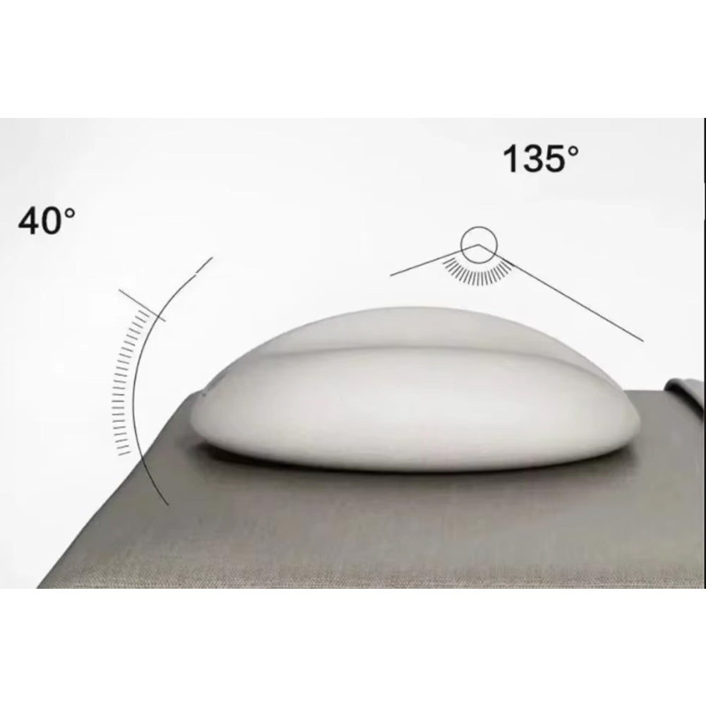 Ergonomics Lying Down Pillow Memory Foam Breathable Head Rest Support Pillow