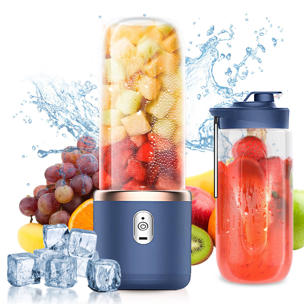 400ml Portable Electric Mini Juice Maker Blender Smoothie Juicer