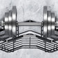 4Pcs Corner Shower Caddy with Soap Holder Carbon Steel Hold 18kg Shower Shelves