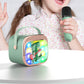 Wireless Bluetooth Karaoke Speaker with Dual Microphones Portable LED Light Music Player