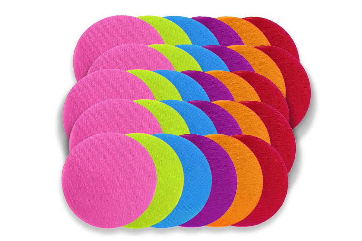 48PCS Carpet Spot Markers Sit Dot Circle Classroom Easy Teach Tool Game for Teachers