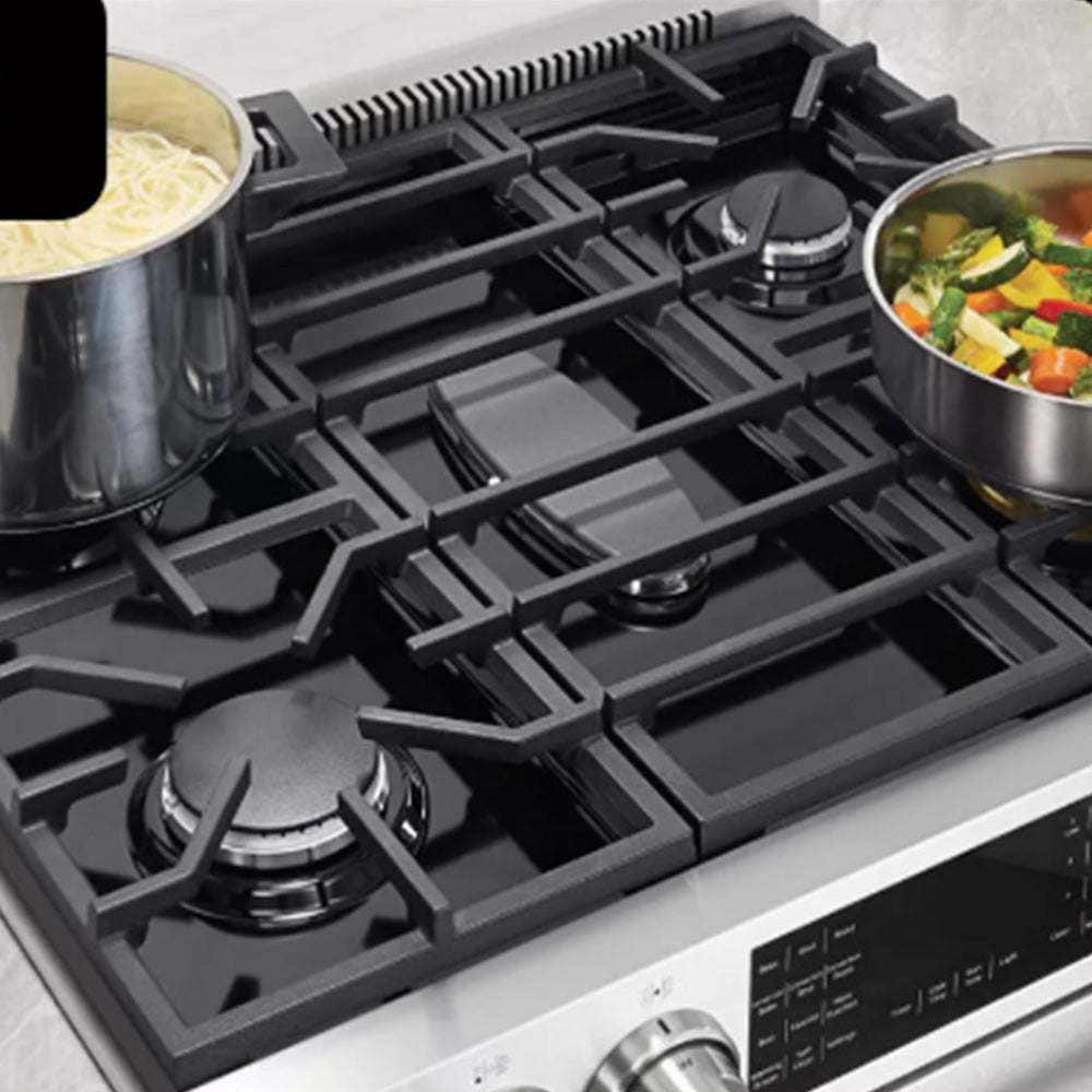 2Pcs Stainless Steel Stove Gap Covers Stove Gap Filler Stove Guard For Kitchen Oven Counter Side Gap