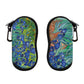 Lightweight Soft Glasses Case Scratch-Resistant Zipper Sunglasses Pouch for Travel and Commuting