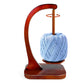 Yarn Holder for Crocheting and Knitting Wooden Yarn Spinner
