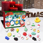 24Days Christmas Advent Calendar Mochi Animals Squishy Toys Christmas Party Favor Gifts