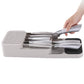 Storage Rack Knife Block Organizer Kitchen Knives Holder Countertop or Drawer Use