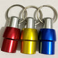 3Pcs 1/4 inch Portable Hex Smooth Screwdriver Bits Holder Extension Bar Keychain Screw Adapter