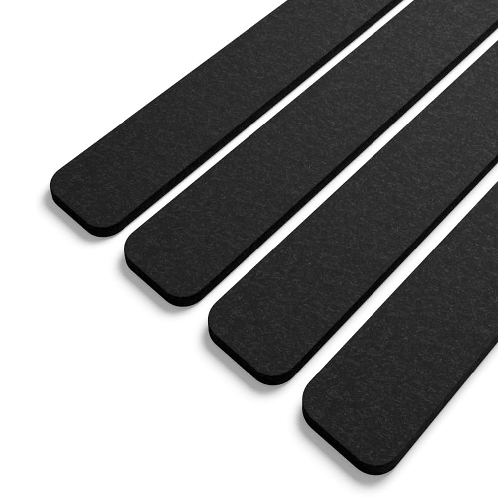 8 Pack Self Adhesive Felt Display Strips with 35 Push Pins for Wall Decor