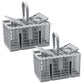 2Pcs 21x16x12CM Dishwasher Cutlery Basket Storage Cage for Hotpoint Indesit