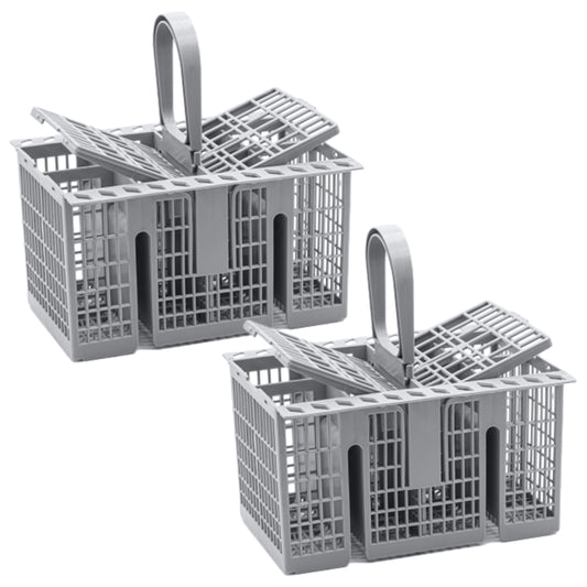 2Pcs 21x16x12CM Dishwasher Cutlery Basket Storage Cage for Hotpoint Indesit