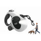 5m Auto Retractable Dog Leash with LED Light Pet Walking Lead for Small Medium Large Dogs