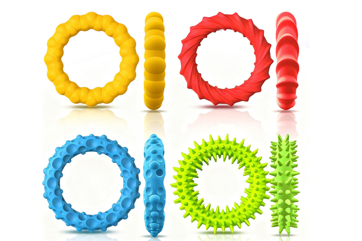 4Pcs Sensory Fidget Toys Stretchy Fidget Bracelet