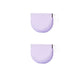 2Pcs 2 in 1 Portable Silicone Denture Retainer Storage Case