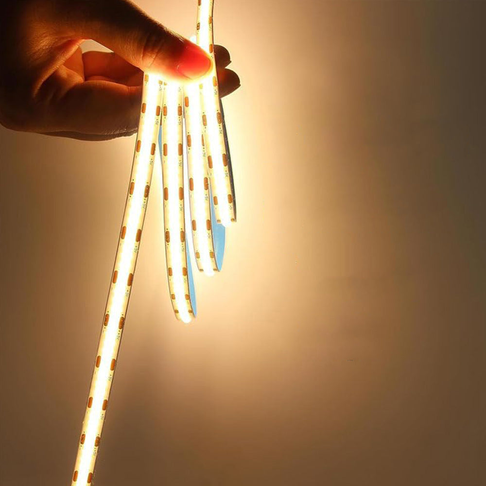 5V USB LED Light Strip COB LED Strip Lights for TV Under Cabinet